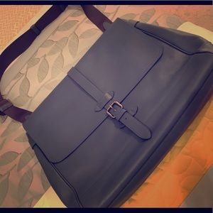 Coach men’s blue Messenger bag